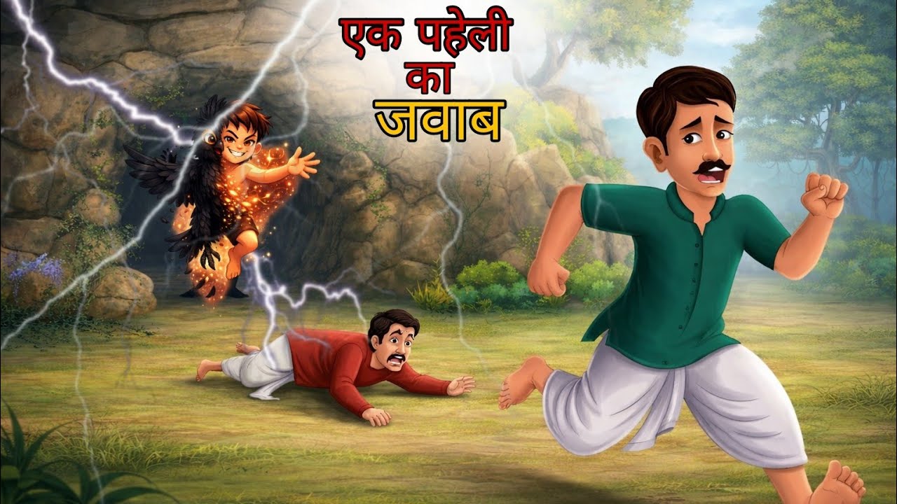गुफा में छिपा था खतरनाक राज!// Hindi moral story// hindi story #cartoon #kahanihindi #hindi 