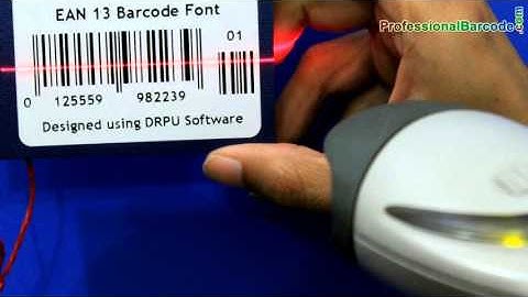 Understand how barcode reader works