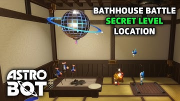 Astro Bot - Bathhouse Battle Secret Lost Galaxy Level Location