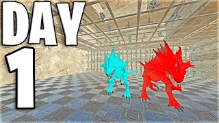 How 2 Youtubers Built Manticore Cave on a $1,000 Ark PvP Wipe!