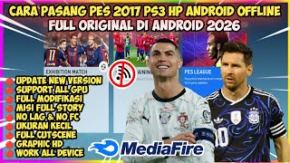 CARA PASANG PES 2017 PS3 DI HP ANDROID OFFLINE | Game Sepak Bola Offline Terbaik 2026 Grafik HD screenshot 2