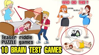 Top 10 Free in Puzzle games Detective Android Top Teaser riddle Games for Android | BRAIN TEST GAMES screenshot 1