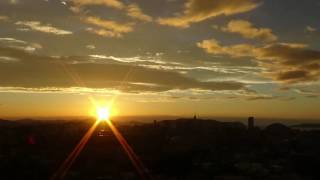 福岡の夕景 タイムラプス撮影