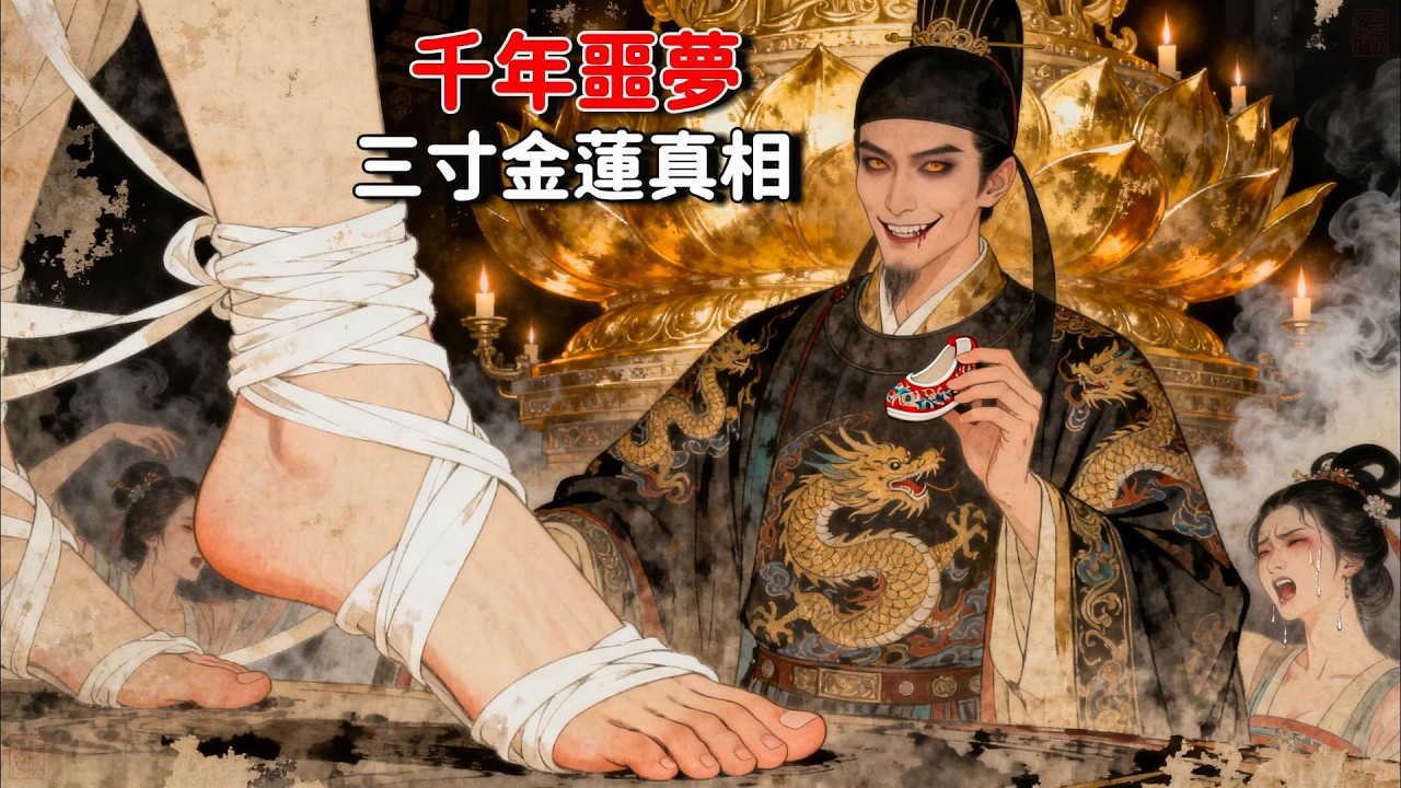 裹小腳的由來：從南唐後主的癖好，到全中國女性千年的噩夢 | 睡前歷史故事