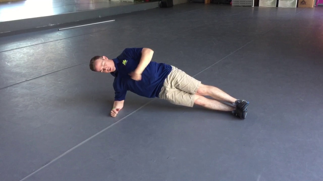 Level 4 Side Plank w Leg Raise - YouTube