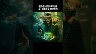 만우절 상징하는 이미지 A.I로 만들어서 합성하기 screenshot 1