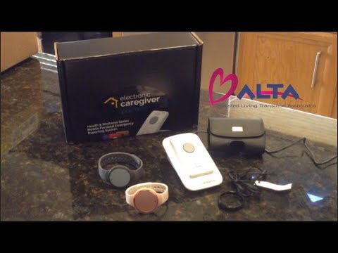 ElectronicCaregiver unboxing and set-up by ALTA