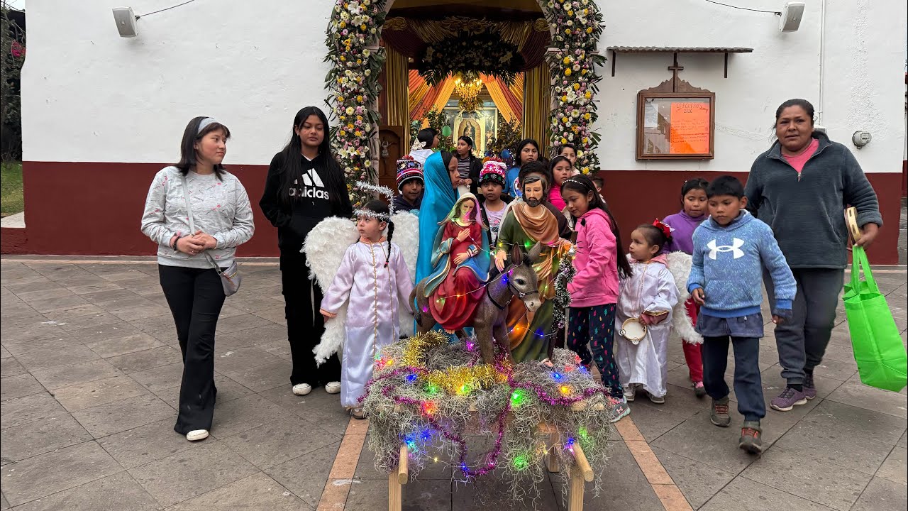 Posada en  Ojo de Agua Mpio de Tzintzuntzan #Anakrisry #posada  #Michoacán 🇲🇽❤️