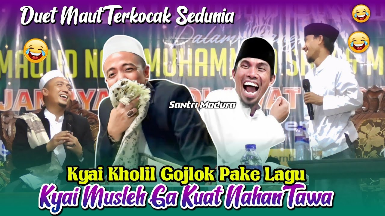Duet Maut Terkocak Sedunia 🤣 KH KHOLIL YASIN & KH MUSLEH ADNAN Terbaru 2024 Hari Ini