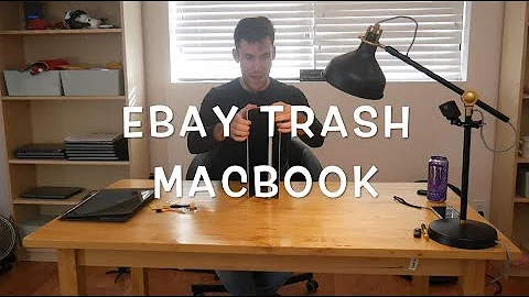 HAMMERED eBay MacBook Pro needs hinge repair