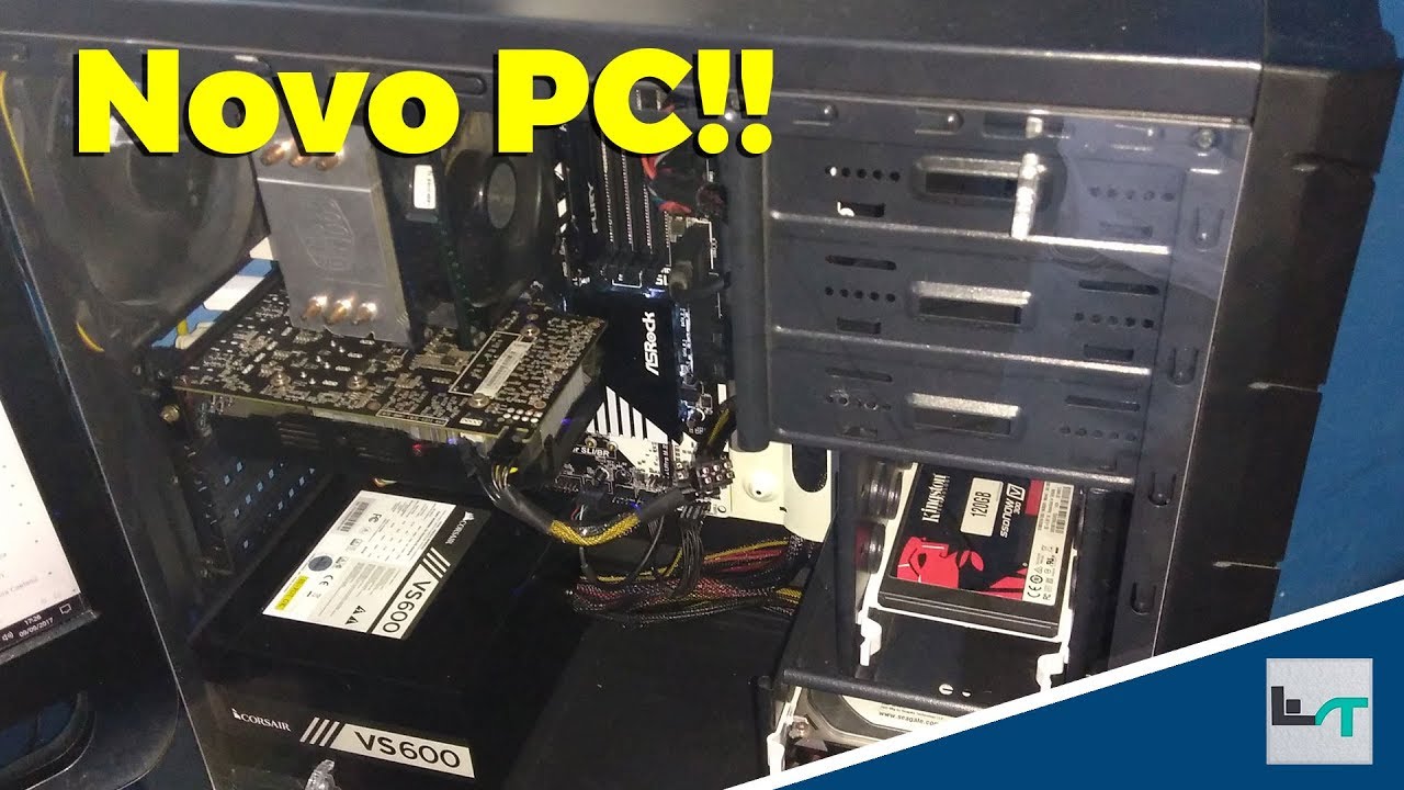 Mostrando como ficou meu novo PC - YouTube