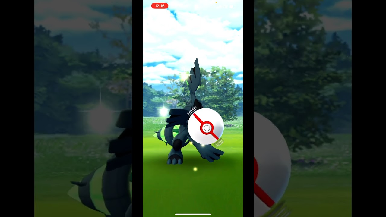 Shiny Zekrom Showed It's Face & Registered to Pokédex. 