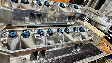 440 Mopar V8 Engine Rebuild Step 22- Porting / Gasket Matching Cylinder Head Ports