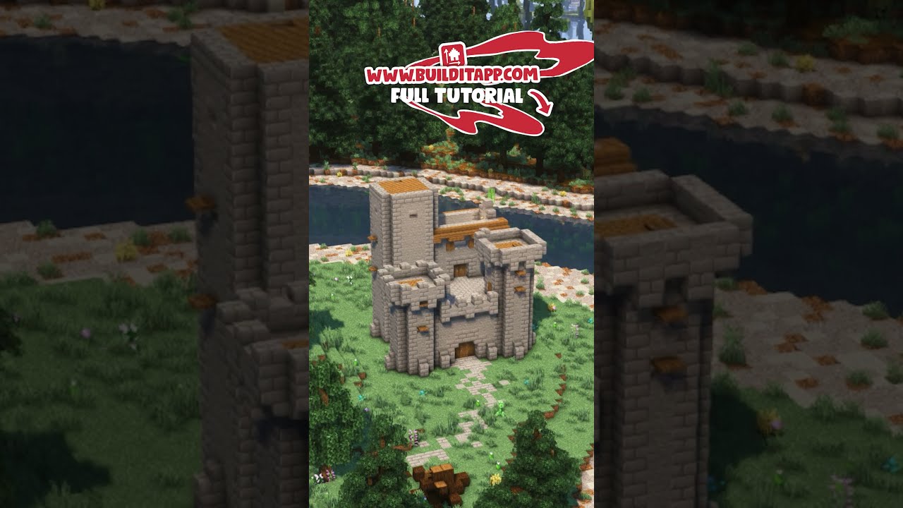 Build A Medieval Castle In Minecraft Tutorial Available 