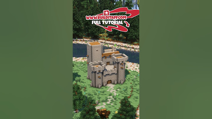 Build a Medieval Castle in Minecraft [Tutorial Available]