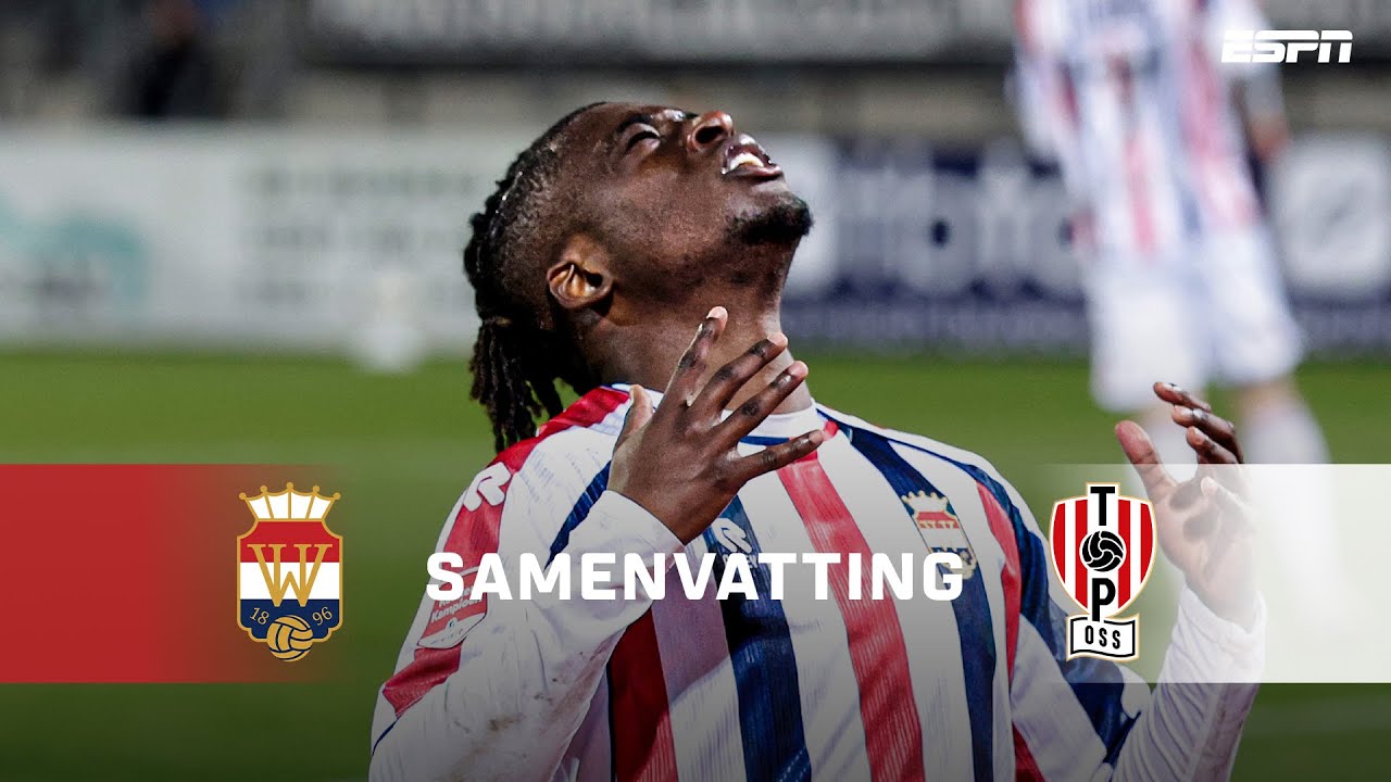 LATE TREFFER in het Koning WILLEM II Stadion ⚽️⏰ | Samenvatting Willem II - TOP Oss