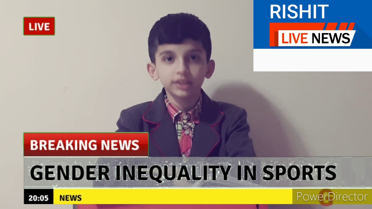 Gender inequality in sports by Rishit jamwal YouTube