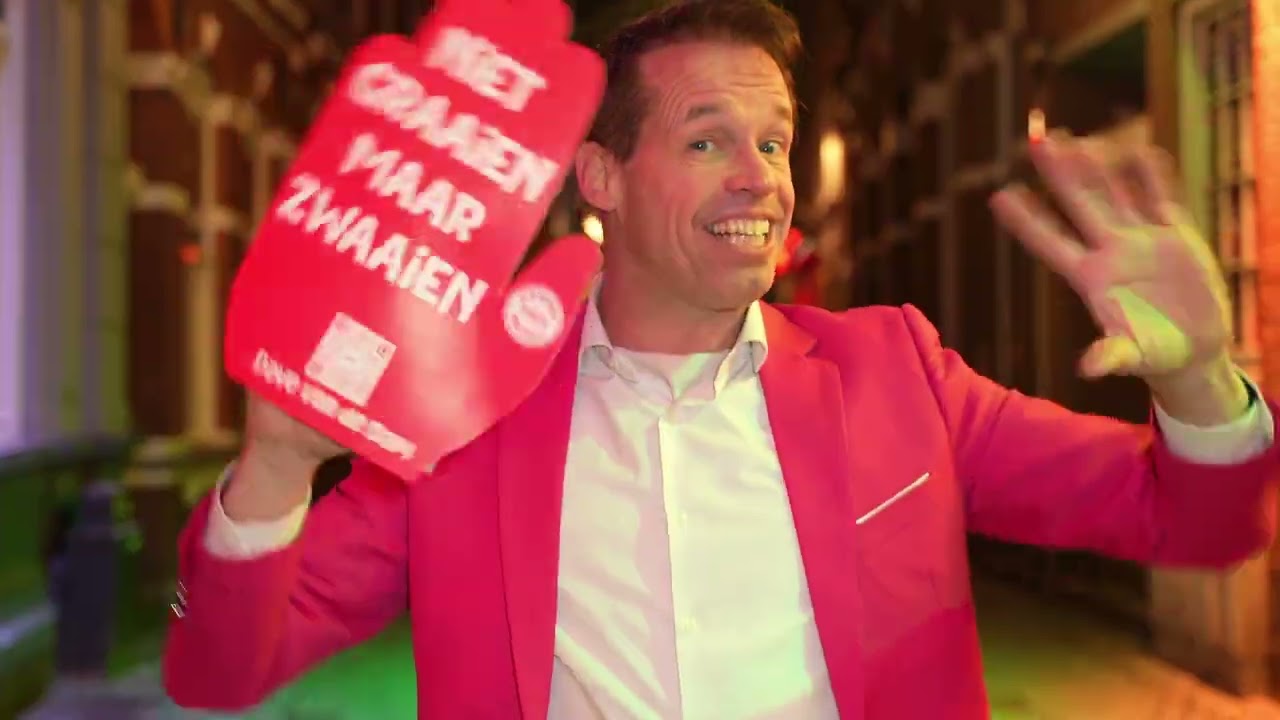 Dave van de Dam – Niet Graaien, Maar Zwaaien 🙌 | Officiële videoclip