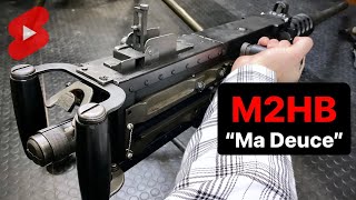 50cal Browning M2HB “Ma Deuce” in 1 Minute #Shorts