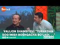 VALIJON SHAMSIYEV : "YURAKDAN SOG'INISH BOSHQACHA BO'LADI..." (JONLI EFIR)
