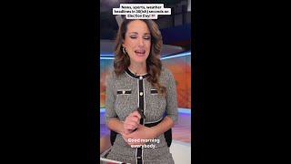 Melissa Holmes’ 30(ish) second headlines on Election Day