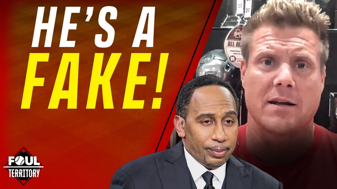 Jonathan Papelbon’s EXPLOSIVE Response to Stephen A. Smith’s Mike Trout Comments | Foul Territory