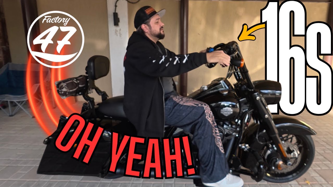 Harley-Davidson Road King Special 16” Factory 47s Vicla Bars installed & More!