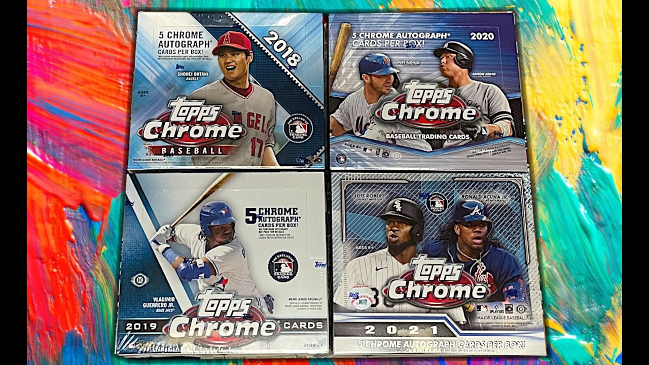 Nothin' But Topps Chrome Jumbos & Hits for Days Baseball Cards Breaks