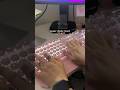 asmr mini desk reset ♡ keyboard typing ⌨️ #asmr #asmrtyping #asmrsounds #desksetup #keyboardtyping