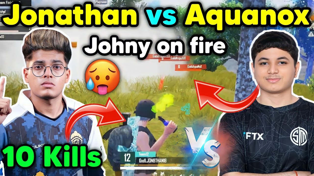 Jonathan vs Aquanox 🔥 Godlike wipe Gods reign and Or esports in ...