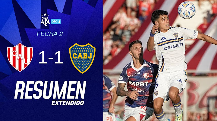 Union Santa Fe 1 vs. 1 Boca Juniors  | #TorneoApertura2025 | Resumen Extendido | Fecha 2
