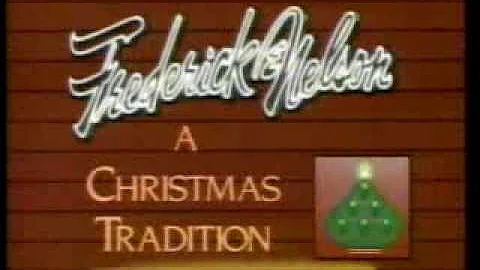 Frederick & Nelson Frango Chocolates 1983 TV ad