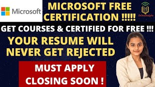 Microsoft Free Certification Course| Microsoft Virtual AI Training| Free Certificate| Apply Now screenshot 4