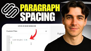 How To Change Paragraph Spacing On Squarespace (Tutorial 2026)