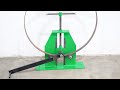 Make A Metal Bender | Simple Homemade Roller Bender | Diy Ring Roller Bender | DIY