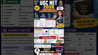 🔥 UGC NET 2026 Notification Out Now! 📚Assistant Professor, JRF &amp; PhD का शानदार मौका 💯 #shorts #exam