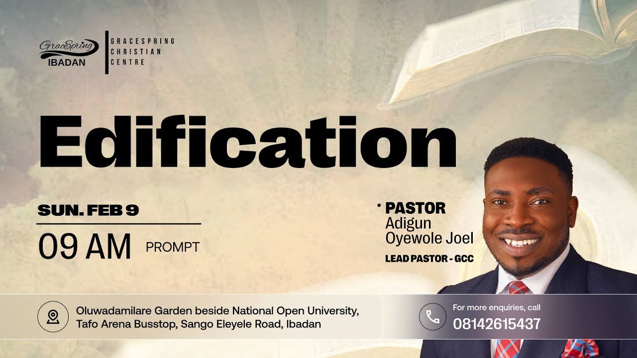 Edification February 2025 | Day 2 - Sunday Service | Pastor Joel ...