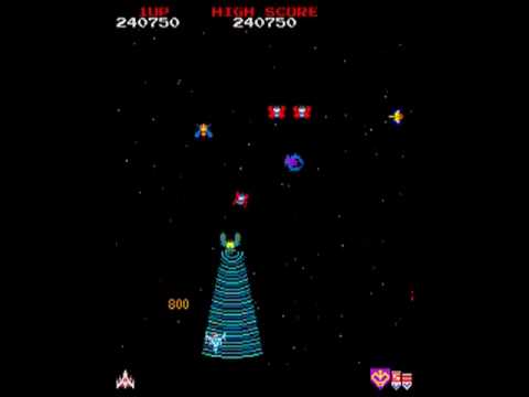 FM-7 ギャラガ　Galaga Screenshot of Galaga (FM-7, 1981) - MobyGames