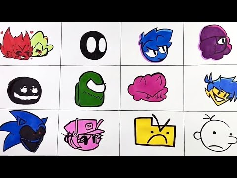 Drawing health icons