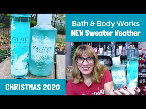 Bath & Body Works Sweater Weather CHRISTMAS 2020