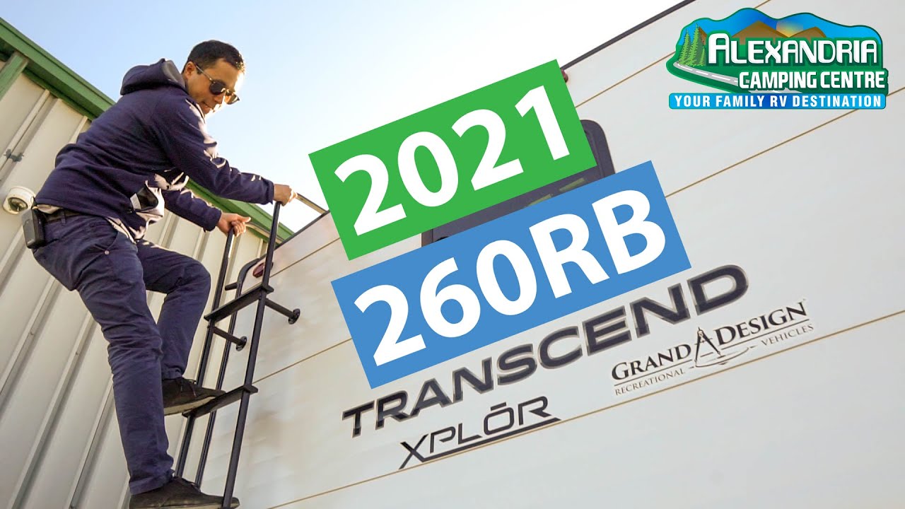 NEW 2021 Grand Design RV Transcend 260RB Travel Trailer - YouTube