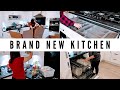New Kitchen Unpacking & Organisation | BUYING A NEW HOUSE 2020 | Move In With Me: Episode 1/4