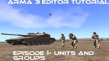 arma 3 tutorial- units and groups