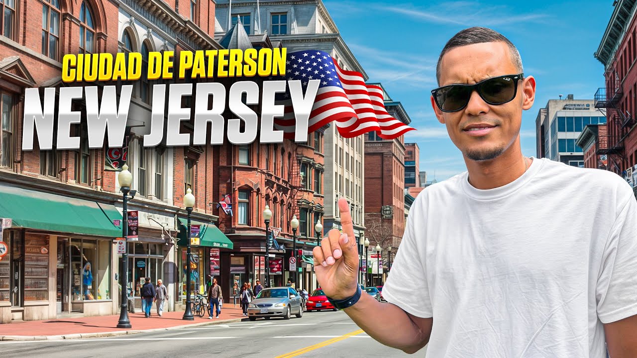 Asi es la ciudad de PATERSON 🇺🇸 NEW JERSEY - IRL