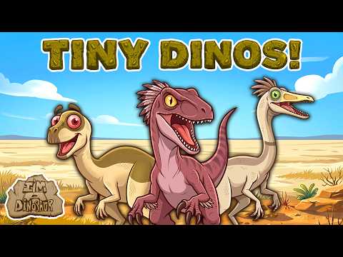Velociraptor Was THIS Small?! Tiny Dinosaurs 🦖 | Educational Videos For Kids