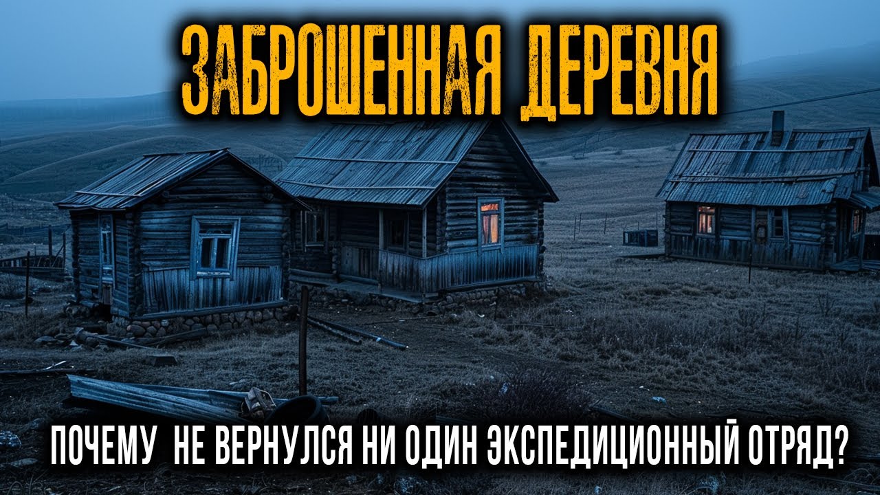 Заброшенная Деревня на границе с Монголией: Почему не Возвращается ни один Экспедиционный отряд?