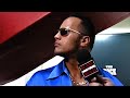 The rock backstage promo  raw is war