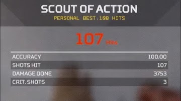Apex Legends Scout of Action 100% Accuracy World Record? (ps5)