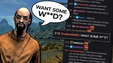 I Let Twitch Chat Voice NPCs in Skyrim [Custom Mod]
