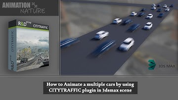 City traffic plugin  basic tutorial in 3dsmax